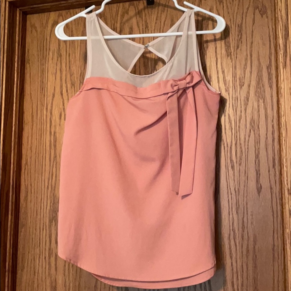 LC peach tank top